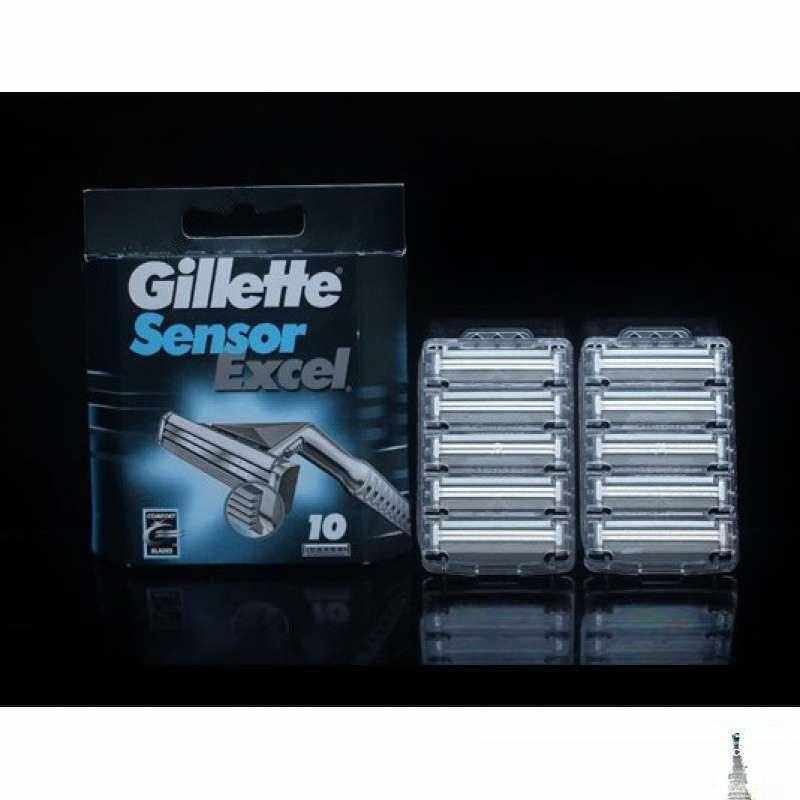 感应刀片 10片装 双层剃须刮胡替换默认其他全身水洗无刷电机