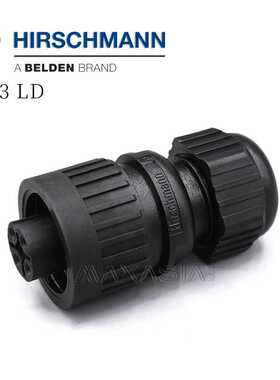德国hirschmann赫斯曼CA3LD连接器934 125-100 934125100 4芯插头