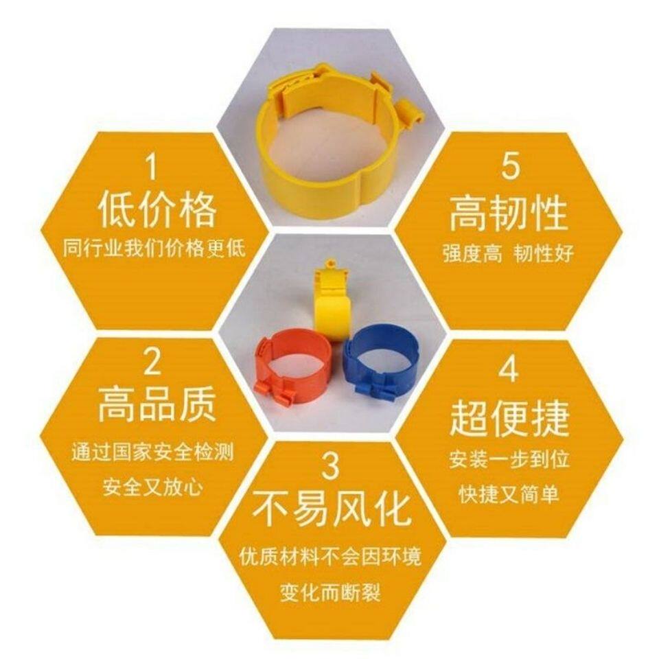 中央空调管卡铜管固定卡管扣丝杆秒卡扣子尼龙吊卡铜管吊码卡扣