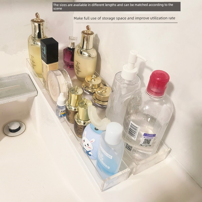 透明亚克力1长储物盒,有盖DIY轻壳盖防尘收集工艺品装饰展示盒