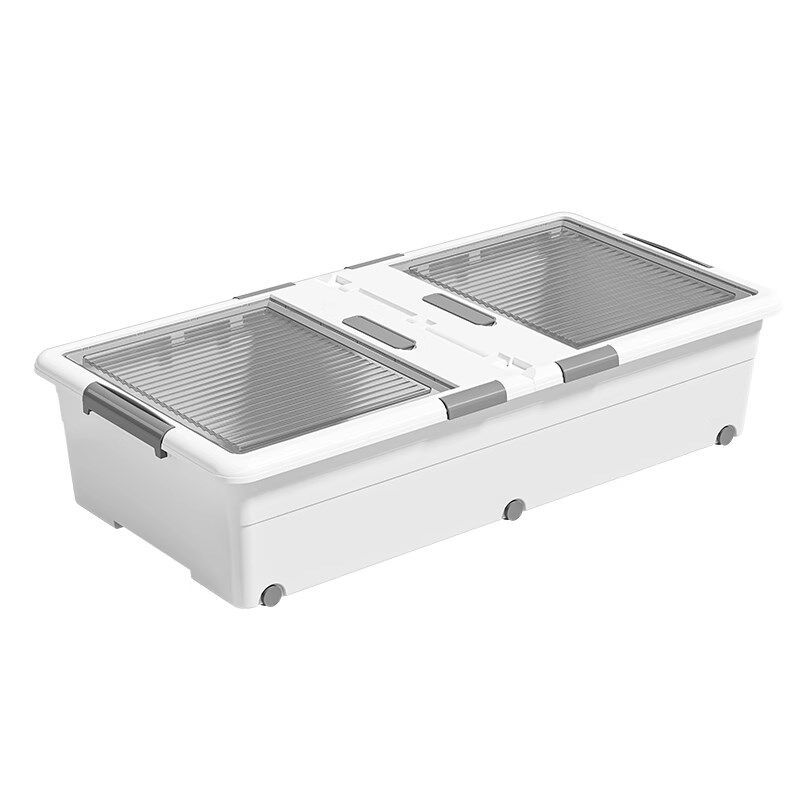 2025新款床底收纳箱家用衣服被子塑料整理箱大容量卧室衣物储物箱