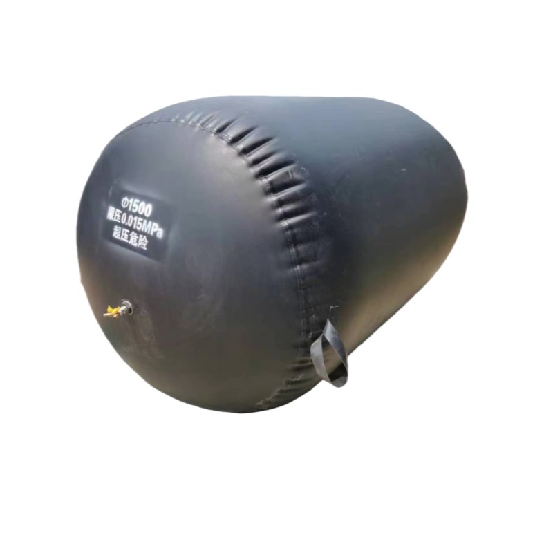 新型堵水气囊闭水试验封堵气囊市政橡胶堵水气囊堵头管道封堵堵头