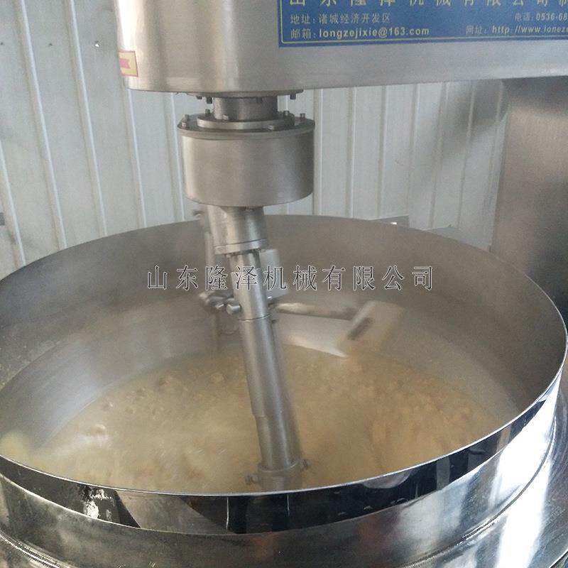 红枣馅料智能 搅拌锅全自动馅料炒行搅MAGA-102拌锅星 大型燃气自