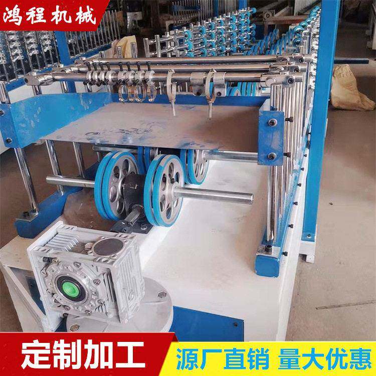 机塑钢鸿程窗套贴膜门设备 滚胶框条覆膜 集成墙板线包覆机