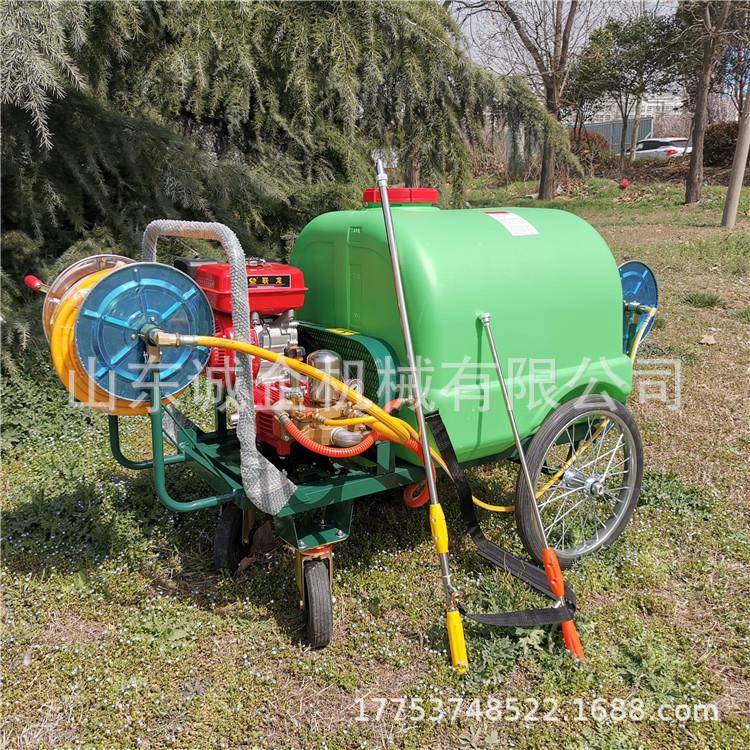 厂推燃油式食品加家工厂消毒300机车式高压药机四轮花园打喷雾器