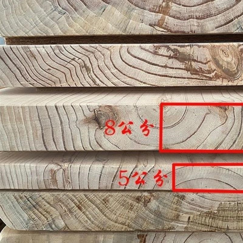 定制实木板材f整张原木大板松木茶桌餐桌台面整板茶Y台桌板办公