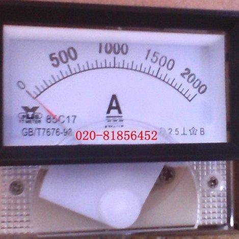 直流电流表85C17-2000A 75MV 2KA 75MV  GB/T7676