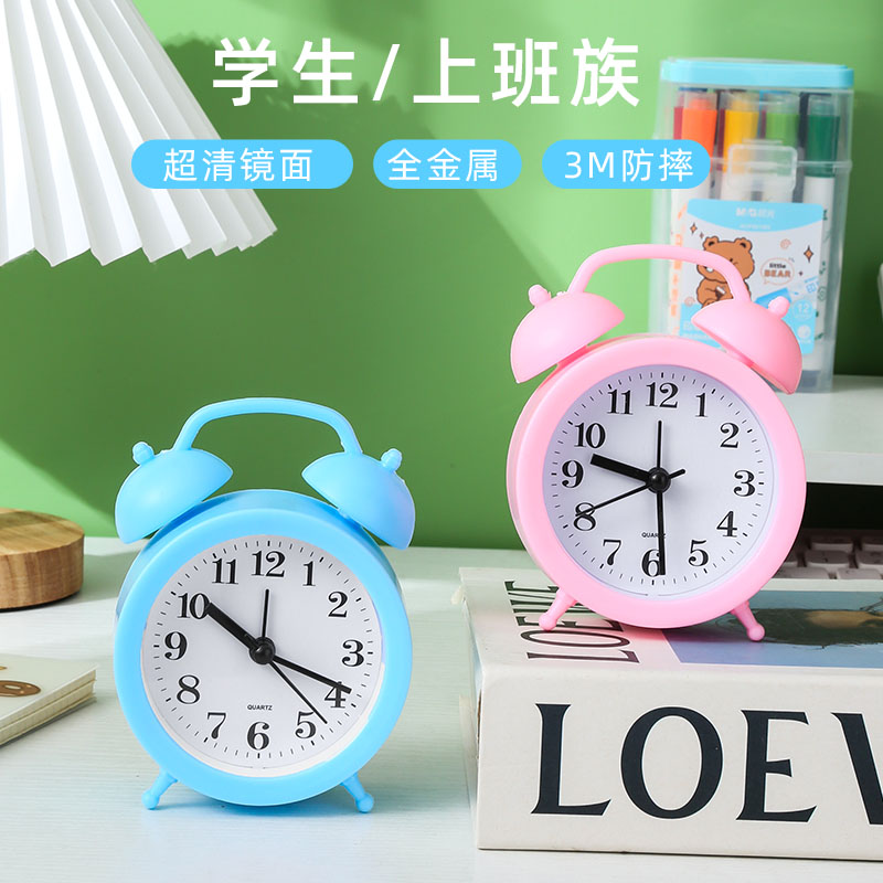 闹钟学生专用起床神器强力叫醒表
