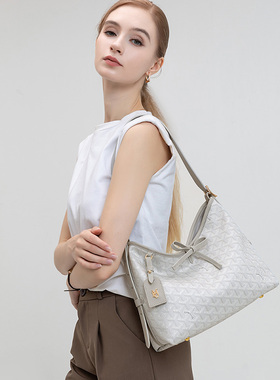 EMO&TIVE韩国emo狗牙包单肩斜挎包购物袋手提包子母包通勤日常新