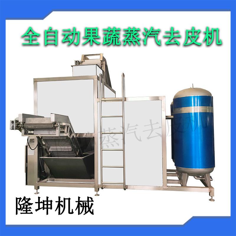 商用大型果蔬去皮机山药辣椒脱皮机土豆红薯烫皮机纯物理爆皮机
