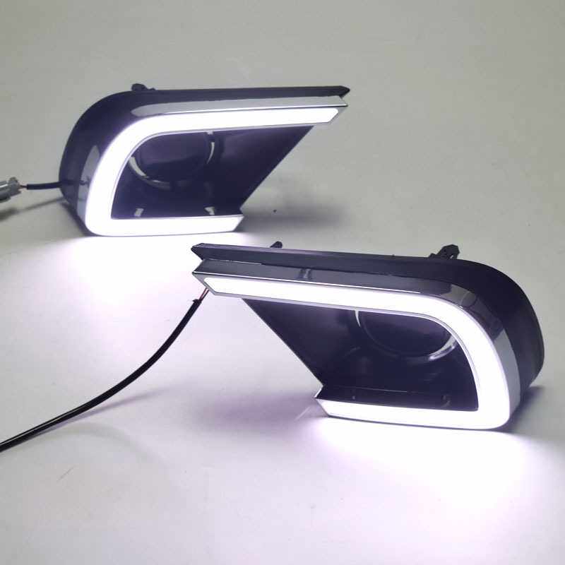 适用于13-15年丰田INNOVA伊诺华日行灯改装led日间行车