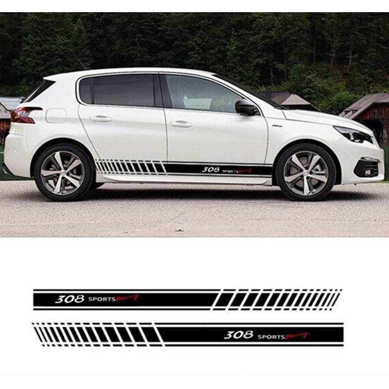 适用于标致308 3008 408 4008 508 5008侧裙车贴改装个性贴纸A935,玩具/童车/益智/积木/模型,垂直悬浮玩具,淘宝优惠券,粉丝福利购,淘宝优惠卷