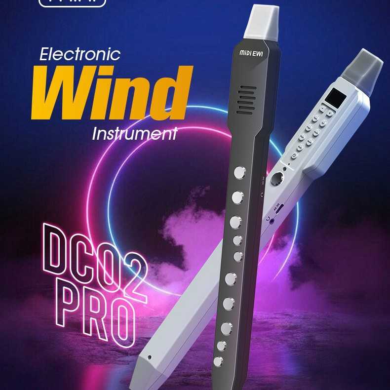 DC02PRO跨境新款MIDI电子萨克斯葫芦丝吹奏乐器唢呐笛子电吹管批