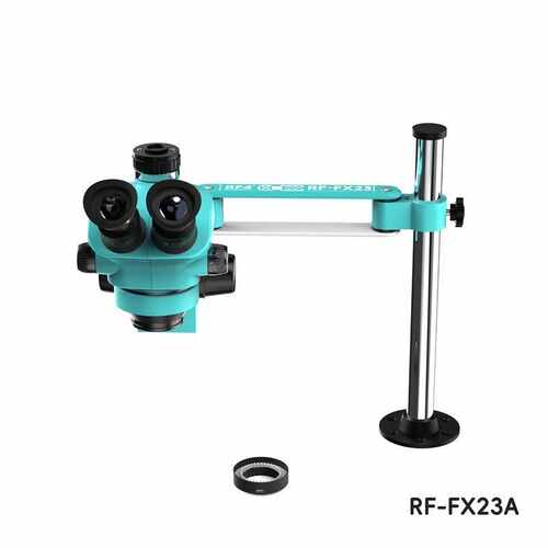 RF4显微镜三目7-50倍高清目镜RF-FX23A自由摆动固定支架维修主板