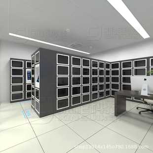 可视化智能仓储管理系统工厂仓库零部件物资RFID智能流转定位系统