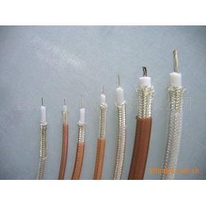 2双层镀银屏蔽导线 SFF 高温同轴射频连接线电缆