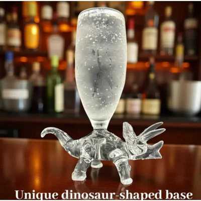 跨境新品Dinosaur Champagne Glass 恐龙香槟杯