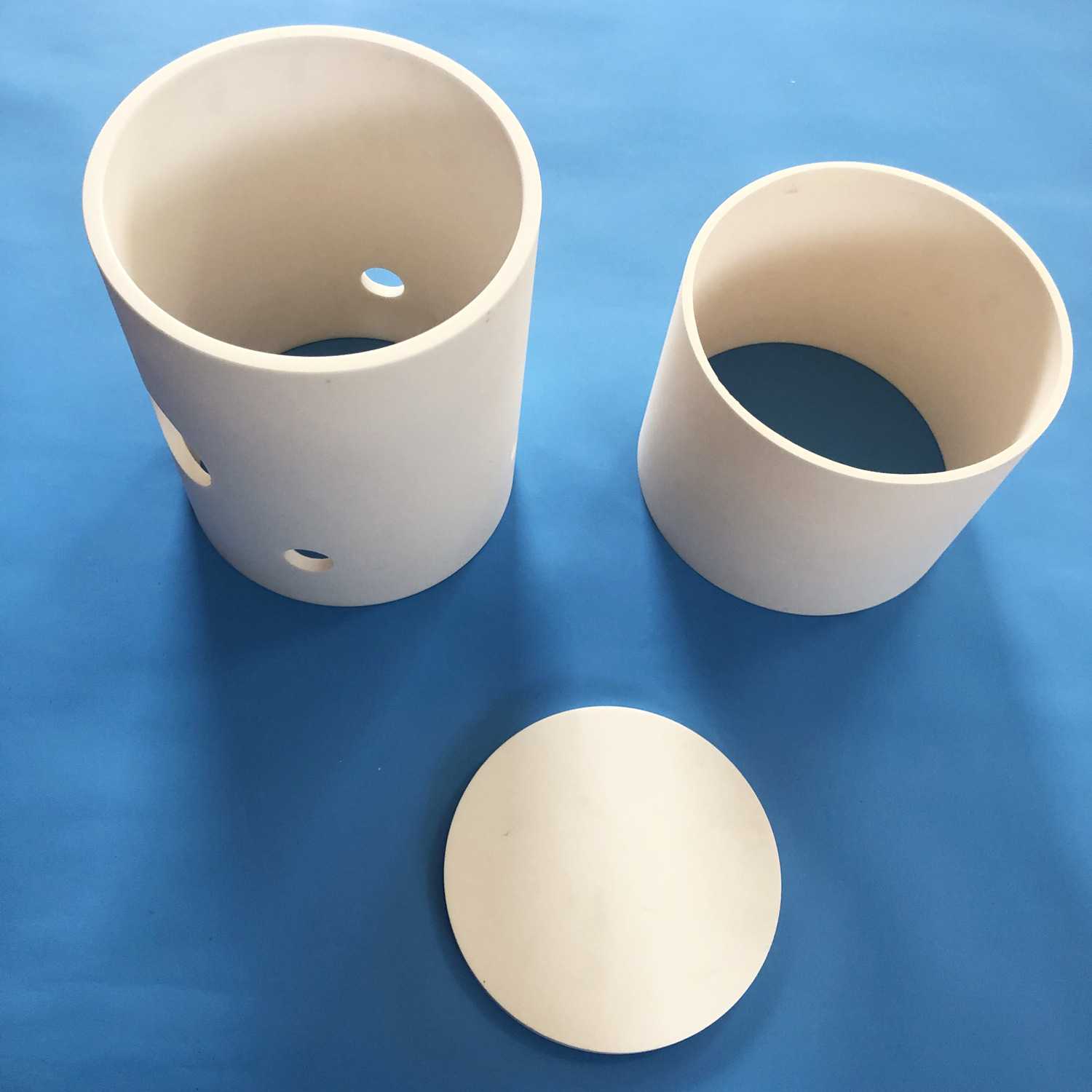 氧化铝工业陶瓷管  大口径氧化铝陶瓷环 耐磨耐高温氧化铝陶瓷管