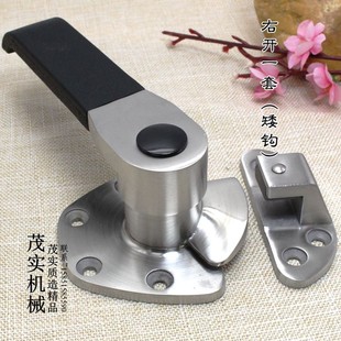 防烫蒸箱门把手 烘箱p门把手 蒸柜拉手 蒸柜门锁  商用厨具配件