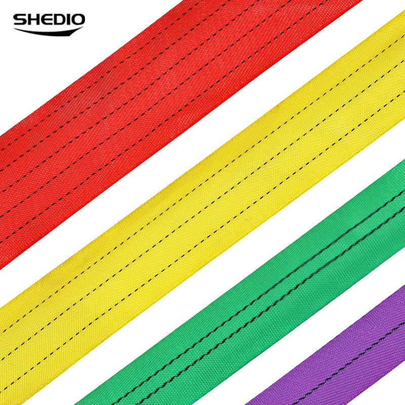 国标环形柔性吊装带1t圆形吊装带起重吊带双扣Q行车吊绳2吨10吨