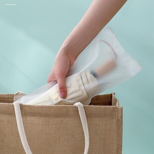 折叠雨伞收纳袋子防水车载装湿雨伞袋汽车用学生一次性伞套塑