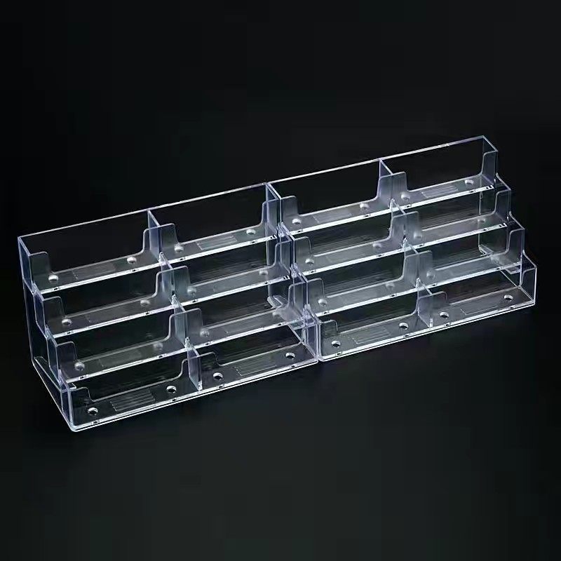 12格16格透明亚克力名片座y名片盒名片卡片座名片架多层公用品盒,文具电教/文化用品/商务用品,名片盒,淘宝优惠券,粉丝福利购,淘宝优惠卷