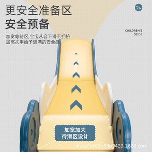儿童滑滑梯室内家用宝宝幼u儿园滑梯折叠多功能小孩玩具小型游乐