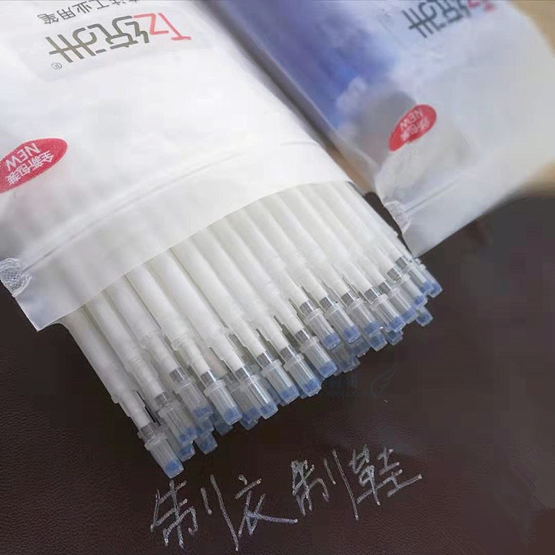 统洲高温消失粗杆服装皮革专用点位消失笔芯布料热消褪色笔制鞋用