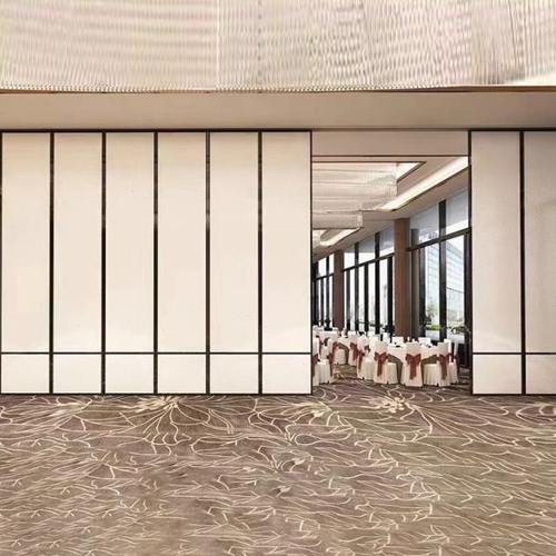 酒店活动隔断墙宴会厅包厢隔音折叠推拉门办公室舞蹈教室移动屏风
