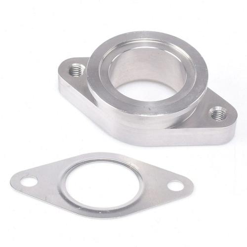 汽车改装通用铝合金38m废气阀底座涡轮增压器和不锈钢排气口垫片