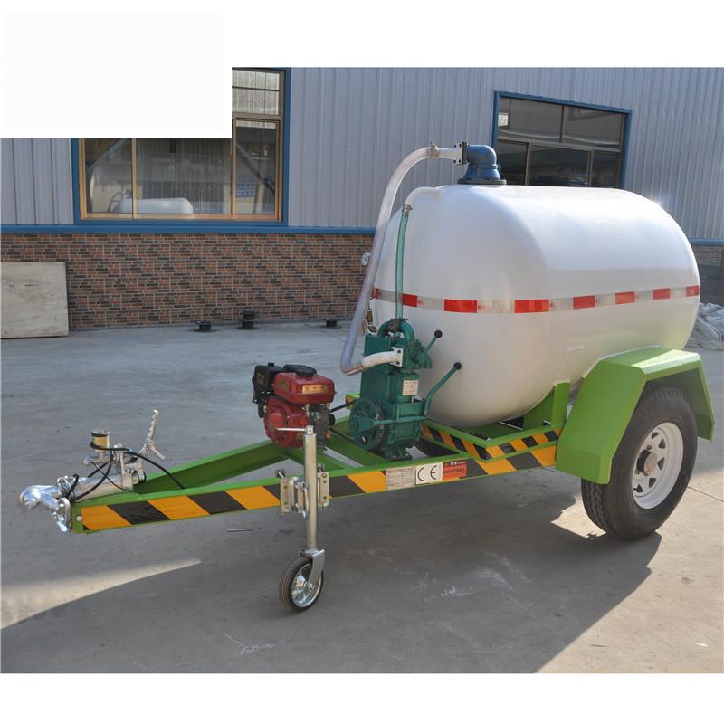 1.5吨高压污水罐拖车高压吸喷污水罐拖车沼渣沼液罐车水罐拖车