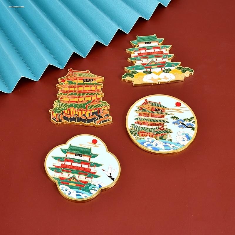 滕王阁冰箱贴江西博物馆文创冰箱