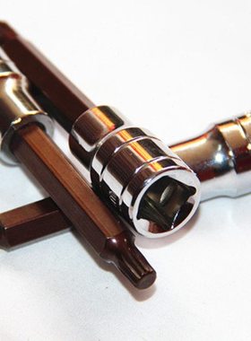 S2内12角旋具梅花风批头M5M6M8M10M12M14M16/18 加长1/2压批套筒