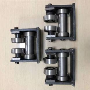 厂家供应升e降货梯链条导轮架配件加厚滑轮10号12号14号工字钢导