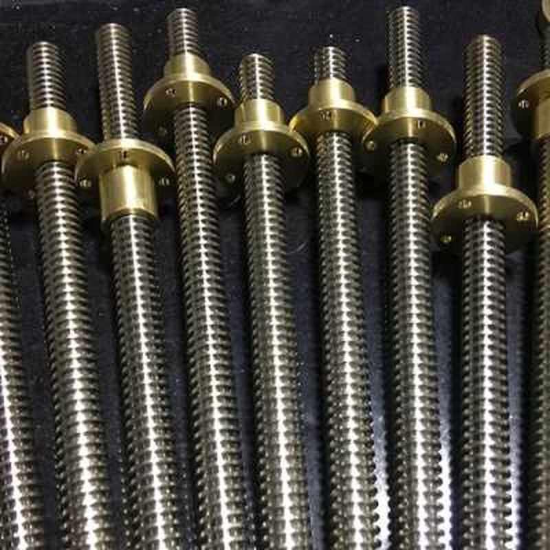 新t型丝杆精密调质梯形丝杠t形t丝杆升x降螺杆 tr1L6 20  25  32