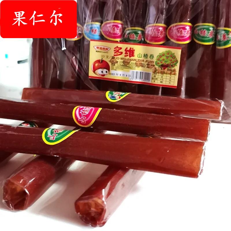 山楂卷果丹皮老式经典小吃儿时记忆童年80年代90后怀旧零食小卖部