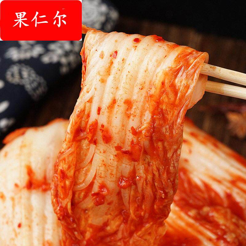 韩式手工辣白菜2.5kg加工定制正宗韩式素食下饭菜韩国腌制菜