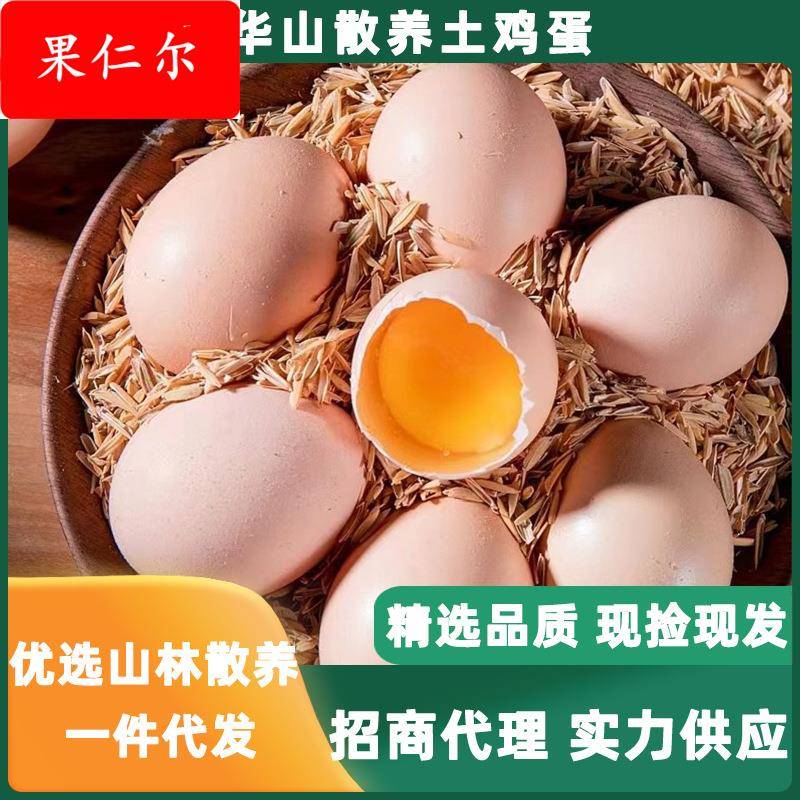 【50送10枚】九华山散养土鸡蛋当季新鲜现捡深山农家土鸡蛋草鸡蛋