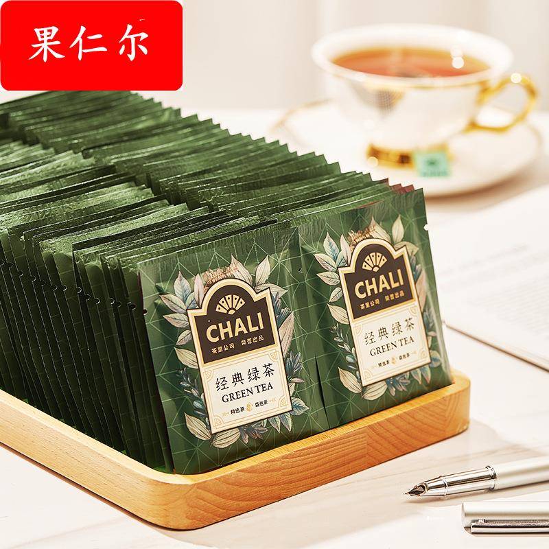 ChaLi茶里 绿茶茶包茶叶袋泡茶100包 企业餐厅宾馆酒店用茶绿茶包
