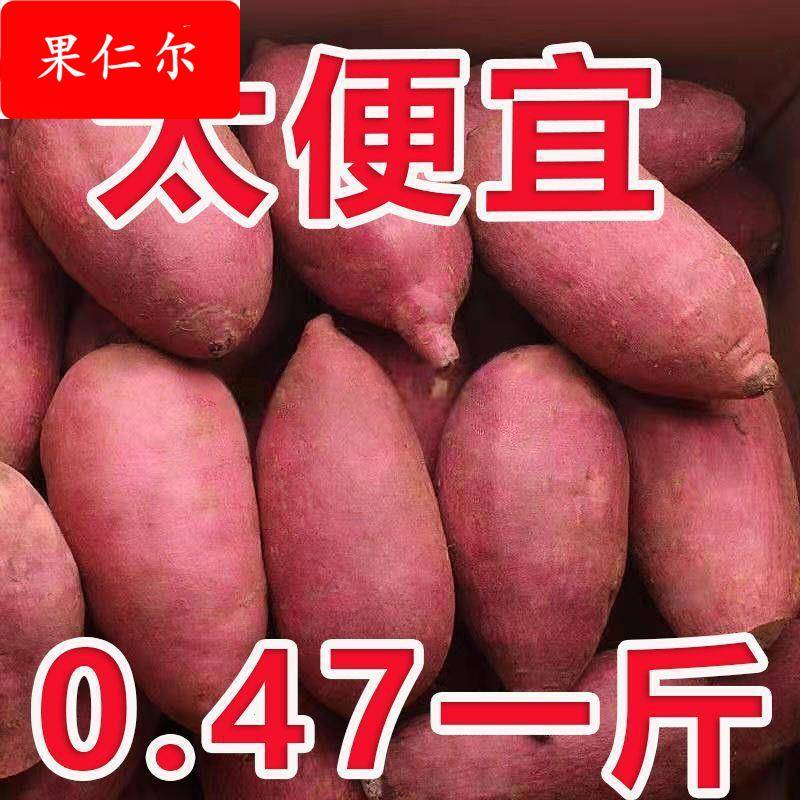 新鲜农家自种红薯沙地黄心蜜薯板栗小番烟薯糖心地瓜红皮红心山芋