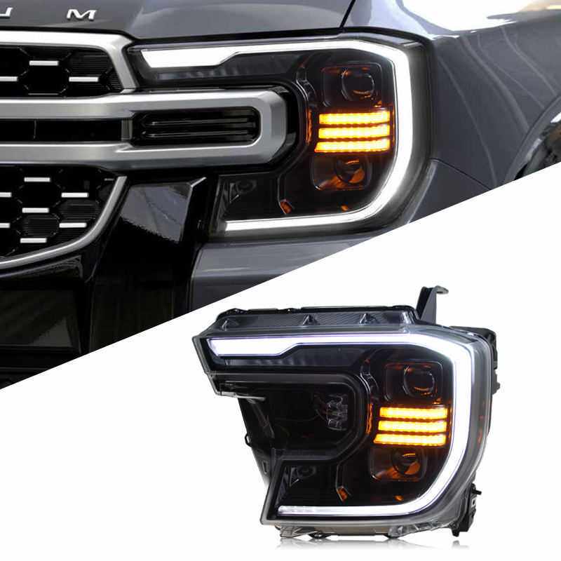 适用于23款福特新款撼路者大灯总成Ranger T9改装LED日