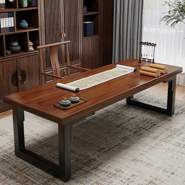 书法桌实木大书桌书房毛笔书法专用书画桌案台办公桌长工作台家用