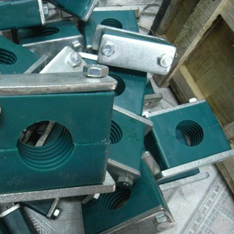 供应GJN1钢制多排管夹 铁制管夹 管码生产厂家 钢管用管卡