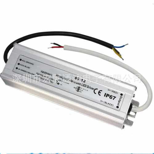 供应12v60w防水电源 12v5A室外洗墙灯水景灯 led电源