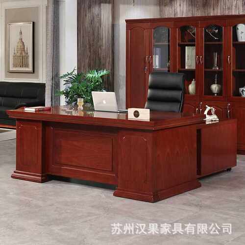 老板桌总裁桌油漆贴木皮老总大班桌经理桌办公室老板校长办公桌子