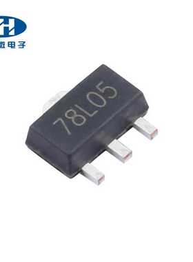 78L05 CJ78L05 SOT-89  三端稳压IC 100mA 厂家直销  1盘=55元