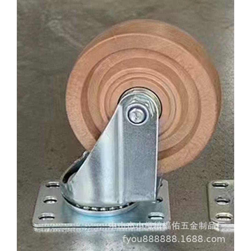 源头厂家中型4寸5寸6寸万向轮子中型耐高温脚轮烤箱推车轮子滚轮