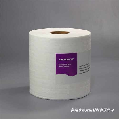 ORDER白色大卷纸 吸油吸水 多用途去污清洁除尘纸 工业无纺擦拭布