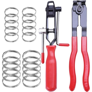 Kit Clamp Car Banding Set Boot Pliers Ear 22Pcs Tool