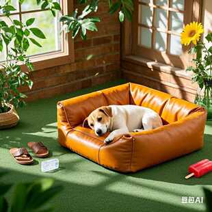 防水狗窝四季通用狗床小型犬宠物床窝中大型犬夏天的猫窝泰迪柯基